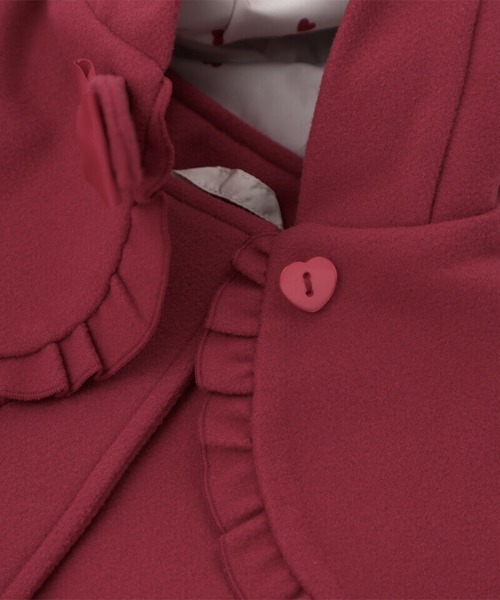 coeur a coeur うさみみケープ付コート（その他アウター）｜coeur a coeur（クーラクール）