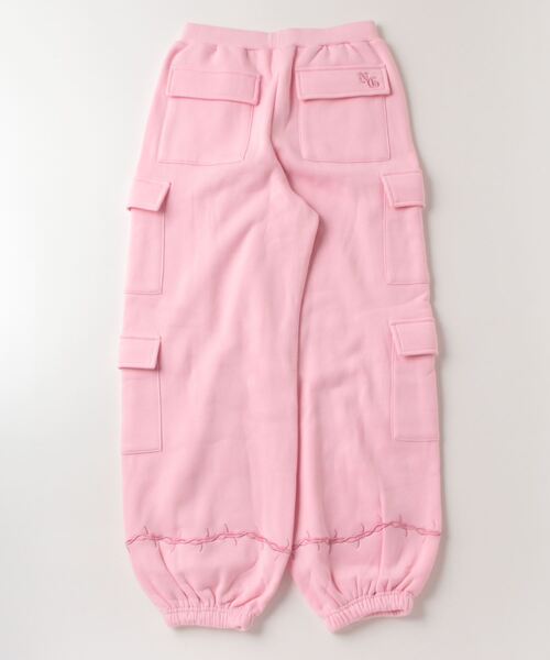 Nope Girl（ノープガール）の「NG Sweat Pants（スウェットパンツ・レディース・ライトピンク/ライトブルー/ライトグレー・SMALL）」の4枚目の写真