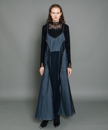 AULA AILA | メッシュコンビネーションワンピース(ワンピース)