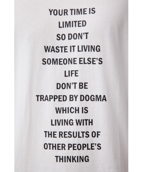 AZUL by moussy(アズールバイマウジー)の「ロゴグラフィック5分袖Tシャツ(Tシャツ/カットソー・メンズ・ブラック/ホワイト・MEDIUM/LARGE)」の10枚目の写真