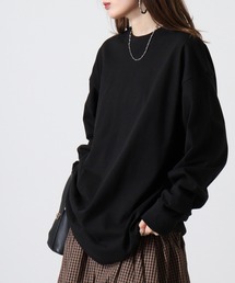 CROSS & STITCH 8.1オンス USAコットン ロングスリーブTシャツ/長袖Tシャツ