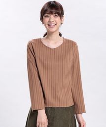 ROPE' PICNIC | ツイルストライププルオーバー(シャツ/ブラウス)