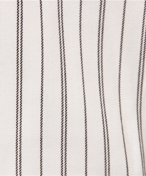 ROPE' PICNIC（ロペピクニック）の「ツイルストライププルオーバー（シャツ/ブラウス・レディース・キャメル/ネイビー/オフホワイト・38）」の10枚目の写真