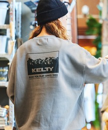 FREAK'S STORE | 限定展開 KELTY×FREAK'S STORE/ケルティ 別注 マウンテンデザイン バックプリント クルーネックスウェット(スウェット)