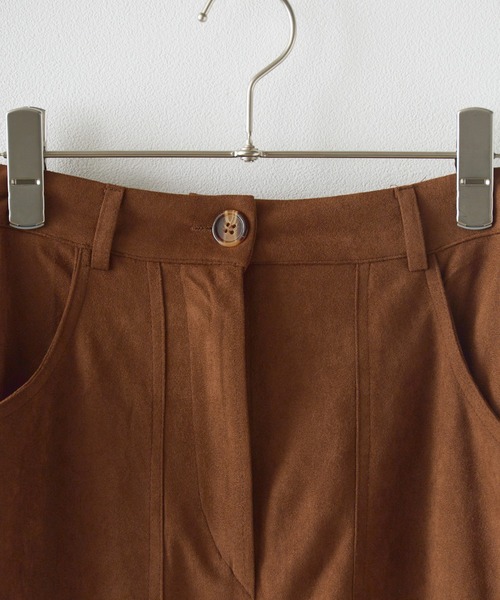 ROOPTOKYO（ループトウキョウ）の「【SEA LA VIEW / シーラビユウ】フロントスリット スエード調 タイトロングスカート（スカート・レディース・サックスブルー/ブラウン・L/M）」の10枚目の写真