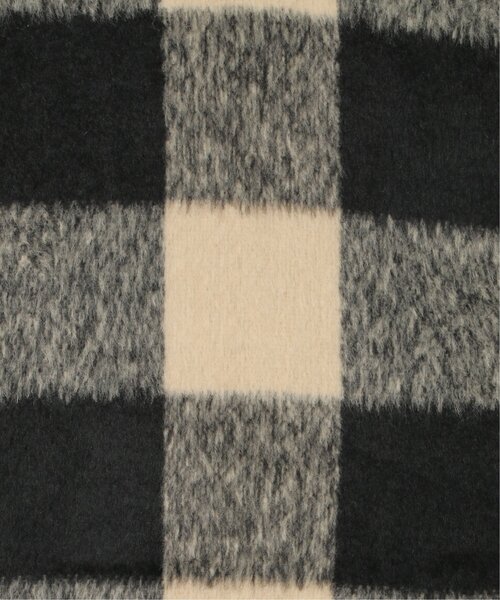 VENCEEXCHANGE（ヴァンスエクスチェンジ）の「チェックミドル丈ジャケット（テーラードジャケット・レディース・ブラウン/ブラック・M）」の21枚目の写真