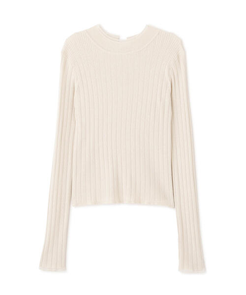 JILL by JILL STUART(ジルバイジルスチュアート)の「◇チェーン釦フィンガーホールハイネックニット(ニット/セーター・レディース・ブラック/ピンク/ホワイト系その他・FREE)」の16枚目の写真