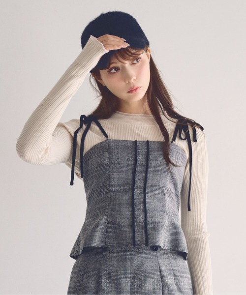 ✳︎新品✳︎ジルバイジルスチュアート✳︎ニット✳︎ ジルバイジルスチュアート JILL by JILLSTUART ロゴジャガード