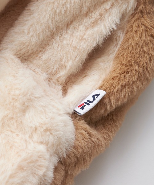 FILAボアコート✴︎早割 FILA フィラ 裏ボア防風ロングコート 撥水加工 スポーツ観戦