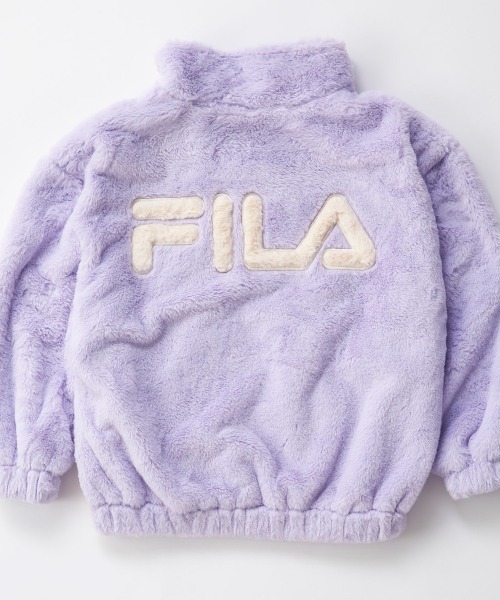 フィラ　ボア　ジャケット FILA ブルゾン アウター 「FILA」ボアトラックジャケット メンズ