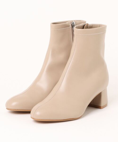 Elura（エルーラ）の「【軽量／クッション／ストレッチ】ソフトFITヒールブーツ/146748（ブーツ・レディース・ベージュ/グレー系その他4/ブラック・MEDIUM/SMALL/LARGE）」の3枚目の写真
