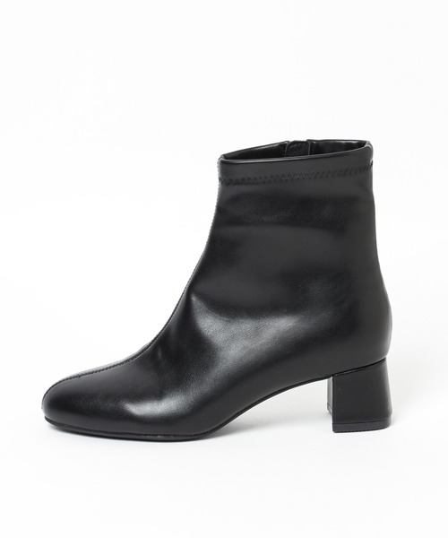 Elura（エルーラ）の「【軽量／クッション／ストレッチ】ソフトFITヒールブーツ/146748（ブーツ・レディース・ベージュ/グレー系その他4/ブラック・MEDIUM/SMALL/LARGE）」の9枚目の写真