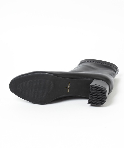 Elura（エルーラ）の「【軽量／クッション／ストレッチ】ソフトFITヒールブーツ/146748（ブーツ・レディース・ベージュ/グレー系その他4/ブラック・MEDIUM/SMALL/LARGE）」の12枚目の写真