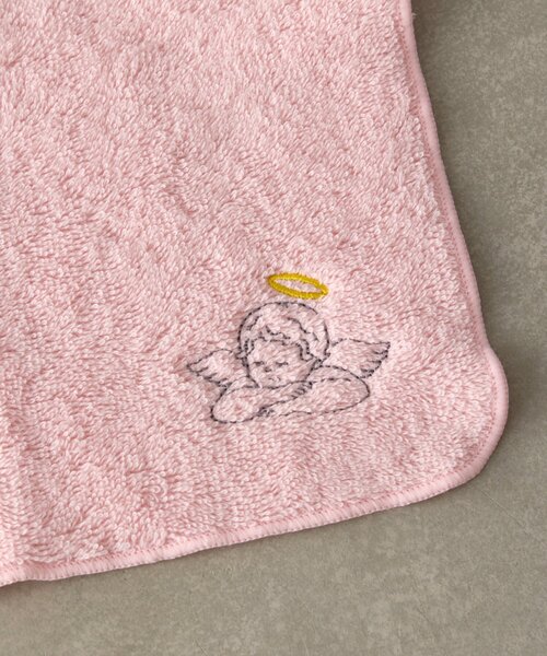 BIRTHDAY BAR(バースデイバー)の「天使と悪魔 刺繍タオルハンカチ(ハンカチ/ハンドタオル・レディース・グレー/アイボリー/ブルー系その他/ピンク・0)」の10枚目の写真