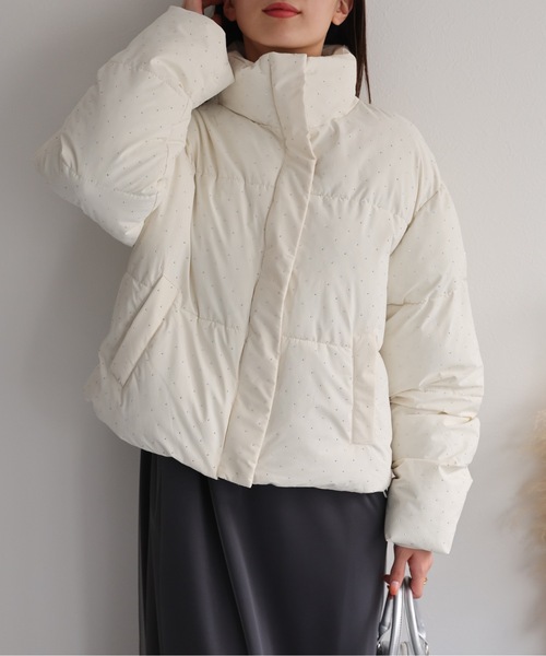ビジュー付き ダウンジャケット☆ MAX & MOI 楽天市場】【OUTLET】ゼクシィミックス xexymix グースダウン