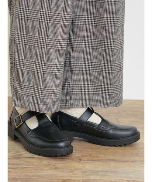 Samansa Mos2（サマンサ モスモス）の「Tストラップシューズ（ドレスシューズ・レディース・ブラック/ブラウン・L/M/XL/S）」の6枚目の写真