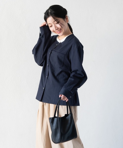LOSUCA(ロスカ)の「ミニポーチ付きフェイクレザー3wayミニバッグ / ハンドバッグ ショルダーバッグ オケージョン ナチュラル フレンチ ヴィンテージ シティガール 大人カジュアル オフィスカジュアル(ハンドバッグ・レディース・ブラウン/ブラック/シルバー・FREE)」の4枚目の写真