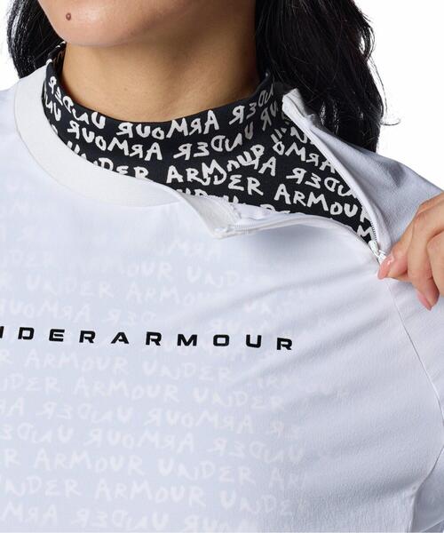 UNDER ARMOUR(アンダーアーマー)の「UAドライブ ウインド クルーネック プルオーバー ジャケット(ゴルフ/レディース)(Tシャツ/カットソー・レディース・ホワイト・L/M/XL/S)」の5枚目の写真