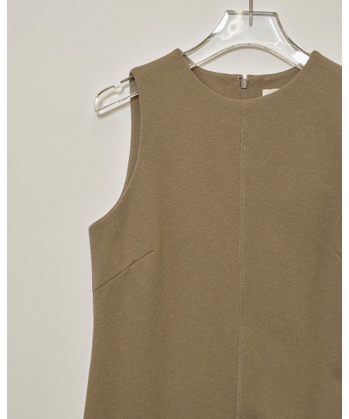 TODAYFUL（トゥデイフル）の「Pencil Pile Dress（ワンピース・レディース・クリーム/ブラック/オリーブ・36inch/38inch）」の14枚目の写真