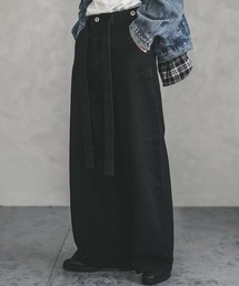 Shoowtime | ケミカルウォッシュワイドストレートデニムパンツ(デニムパンツ)