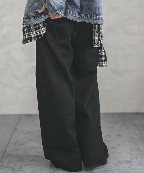 【ReinSein】★送料・関税込★ウォッシュドパターンデニムパンツ ウォッシングパターンデニムパンツ - P:ReinSein | 60% - アジア