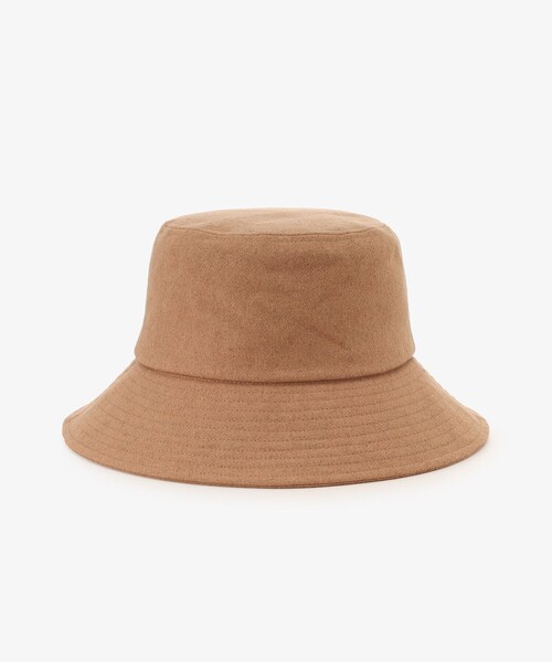 Afternoon Tea（アフタヌーンティー）の「ツバ広バケットハット（ハット・レディース・ベージュ/カーキ/ブラック・ONE SIZE）」の4枚目の写真