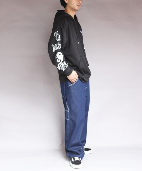 8(eight)(エイト)の「イラストロゴプルパーカー(パーカー・メンズ・ネイビー/ブラック/グレー系その他・MEDIUM/X-LARGE/LARGE)」の9枚目の写真