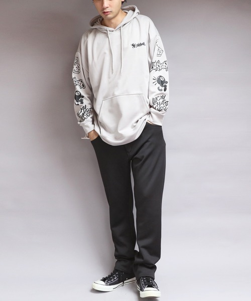 8(eight)(エイト)の「イラストロゴプルパーカー(パーカー・メンズ・ネイビー/ブラック/グレー系その他・MEDIUM/X-LARGE/LARGE)」の15枚目の写真