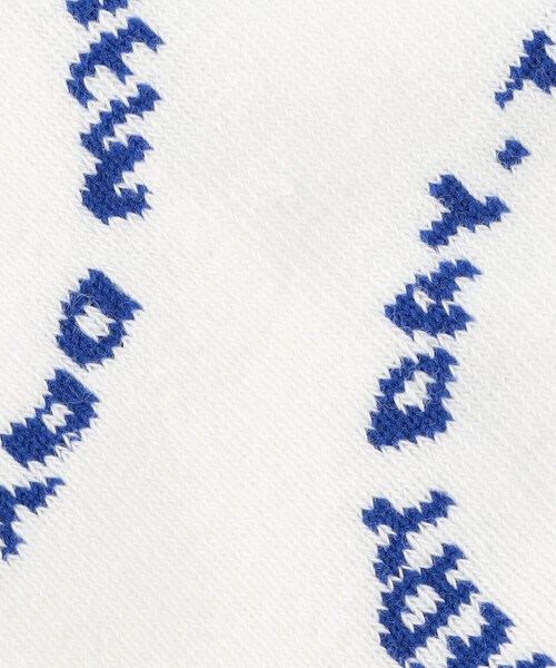 Purple&Yellow（パープルアンドイエロー）の「サークルメッセージアンクルソックス（ソックス/靴下・メンズ・ホワイト/ブラック/グリーン・27.0cm）」の7枚目の写真