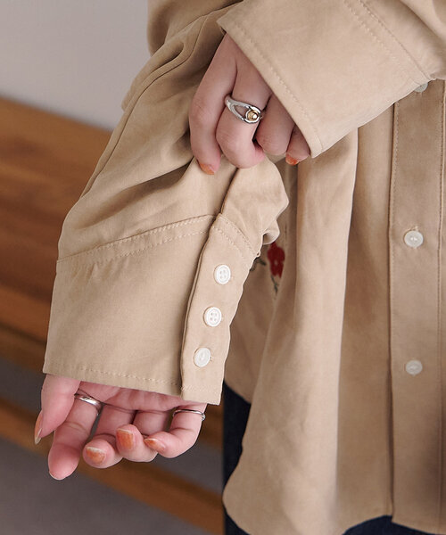 【ユニセックス】ハンドライト刺繍ウエスタンシャツ（シャツ/ブラウス）｜DISCOAT（ディスコート）