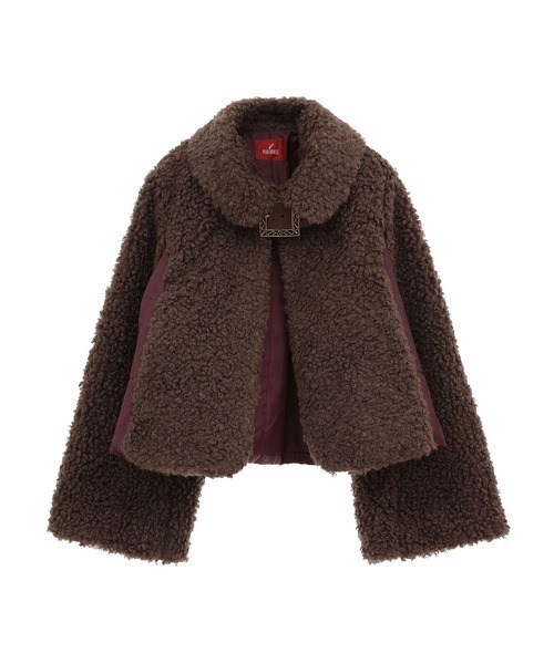 【セール】プードルボアジャケット（テーラードジャケット）｜PINK HOUSE（ピンクハウス）