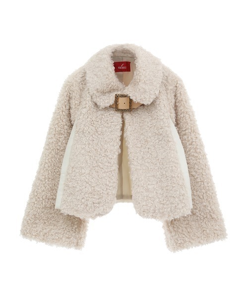 PINK HOUSE（ピンクハウス）の「プードルボアジャケット（テーラード