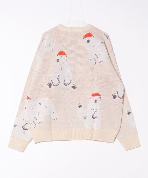 【セール】【Soupy Soupy】BIG Jacquard knit（ニット/セーター）｜Soupy Soupy（スーピースーピー）