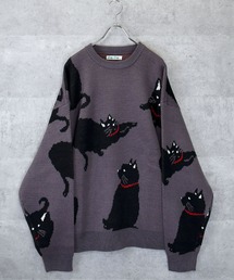 Soupy Soupy（スーピースーピー）の「【Soupy Soupy】BIG Jacquard knit（ニット/セーター）」