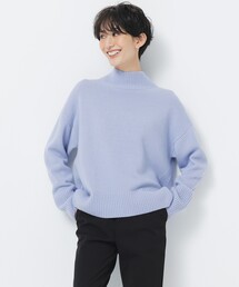 カシミヤブレンド ハイネックニット
