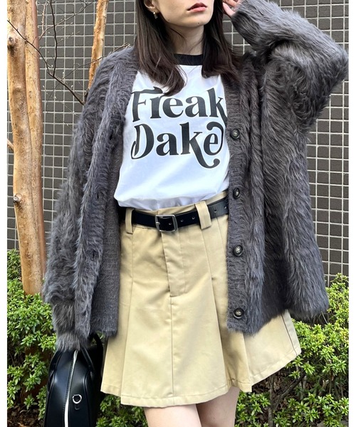 RGY(アールジーワイ)の「【RGY】FREAK DAKE ラグランロンT(Tシャツ/カットソー・メンズ・ブラック/ネイビー/バーガンディー・MEDIUM/LARGE/X-LARGE)」の5枚目の写真