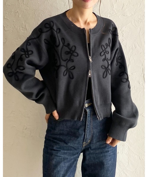 She's Closet（シーズクローゼット）の「長袖ショート丈コード