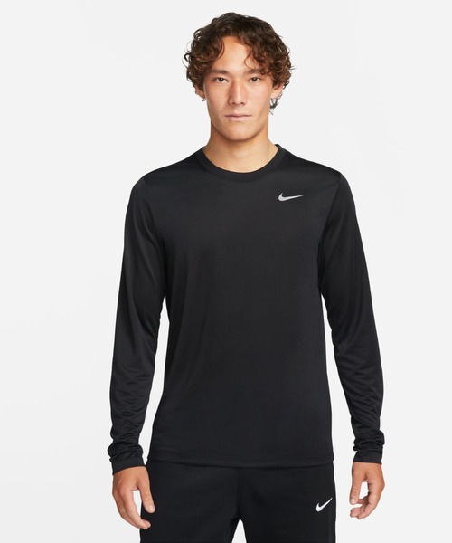 NIKE(ナイキ)の「ナイキ NIKE ナイキ DF RLGD リセット L/S Tシャツ(Tシャツ/カットソー・メンズ・ホワイト/ブラック・LL/3L/S/M/L)」の2枚目の写真