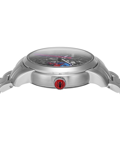 FOSSIL（フォッシル）の「フォッシル | マーベル MARVEL x Fossil SPIDER-MAN 限定版 腕時計 メンズ オートマティックウォッチ ステンレス LE1197SET（アナログ腕時計・メンズ・シルバー・FREE）」の6枚目の写真