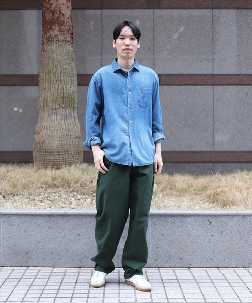 OMNIGOD（オムニゴッド）の「[OMNIGOD mens / オムニゴッド] 5.5oz デニム スプレッドカラーシャツ（シャツ/ブラウス・メンズ・インディゴブルー・3/2/4）」の17枚目の写真