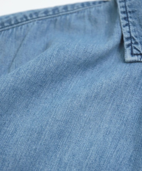 OMNIGOD（オムニゴッド）の「[OMNIGOD mens / オムニゴッド] 5.5oz デニム スプレッドカラーシャツ（シャツ/ブラウス・メンズ・インディゴブルー・3/2/4）」の5枚目の写真