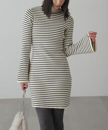 FREE'S MART | ◆ボトルネックリブニットミニワンピース(ワンピース)