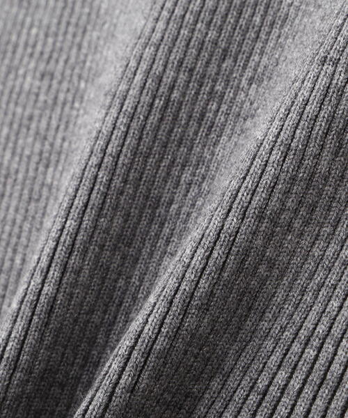 FREE'S MART（フリーズマート）の「◆ボトルネックリブニットミニワンピース（ワンピース・レディース・ホワイト系その他/グレー/ブラック・FREE）」の12枚目の写真