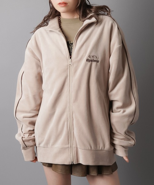 ストリート＆グランジ/ベロアジャージブルゾン/トラックジャケット（ジャージ）｜SPINNS（スピンズ）