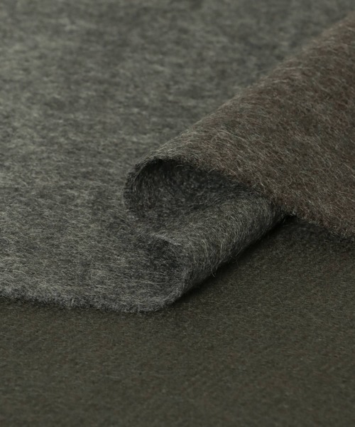 URBAN RESEARCH（アーバンリサーチ）の「チェックグラデーションカシミヤマフラー（マフラー・メンズ・ブラック系その他/グリーン系その他/レッド系その他/ブルー系その他・FREE）」の11枚目の写真