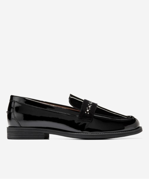 COLE HAAN（コールハーン）の「スタッシ エンブリッシュド ローファー womens（ローファー・レディース・ブラック・6/8/6.5/7/7.5/5.5）」の2枚目の写真