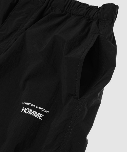ナイロンタイプライター LOGO EASY PANTS（その他パンツ）｜COMME des 