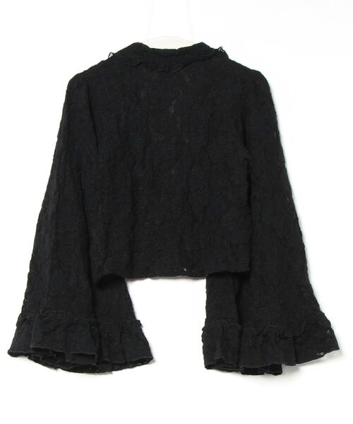 【axes femme】起毛レース姫袖風ボレロ 起毛レース姫袖風ボレロ｜アクシーズファムの通販｜&mall