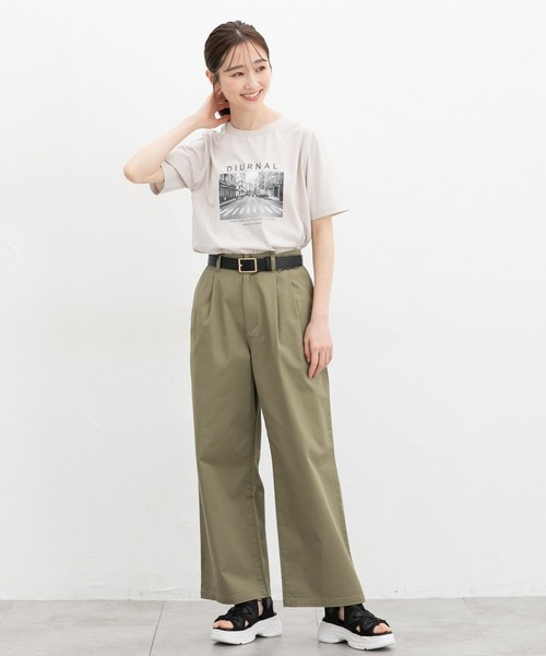 【新品】SINACOVA 春物チノパンツ　ベージュ色　サイズ80 股下約82cm 5723-81501-04.jpg