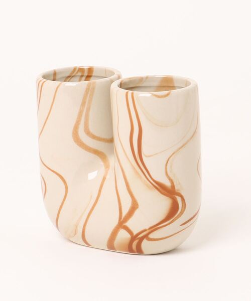 a.depeche（アデペシュ）の「【a.depeche/アデペシュ】歯ブラシスタンド　eclat toothbrush stand strata　おしゃれなギフトに最適！（インテリア雑貨・レディース・オレンジ・FREE）」の8枚目の写真